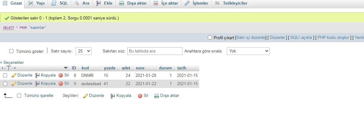 Mysql query error