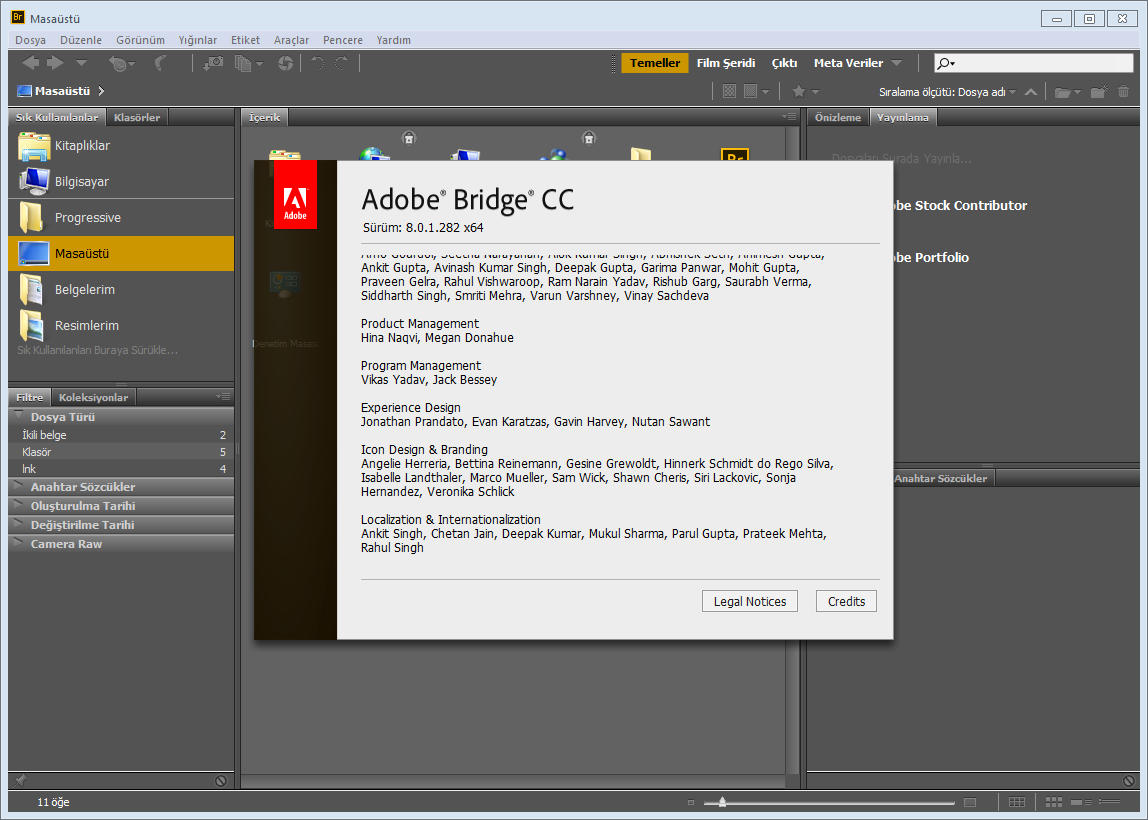 Adobe Bridge CC 2018 8.0.1.282 | Katılımsız