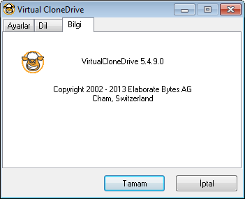 Virtual CloneDrive 5.4.9.0 Final | Katılımsız