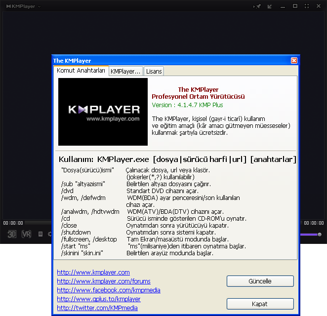 The KMPlayer 4.1.4.7 Final | Katılımsız