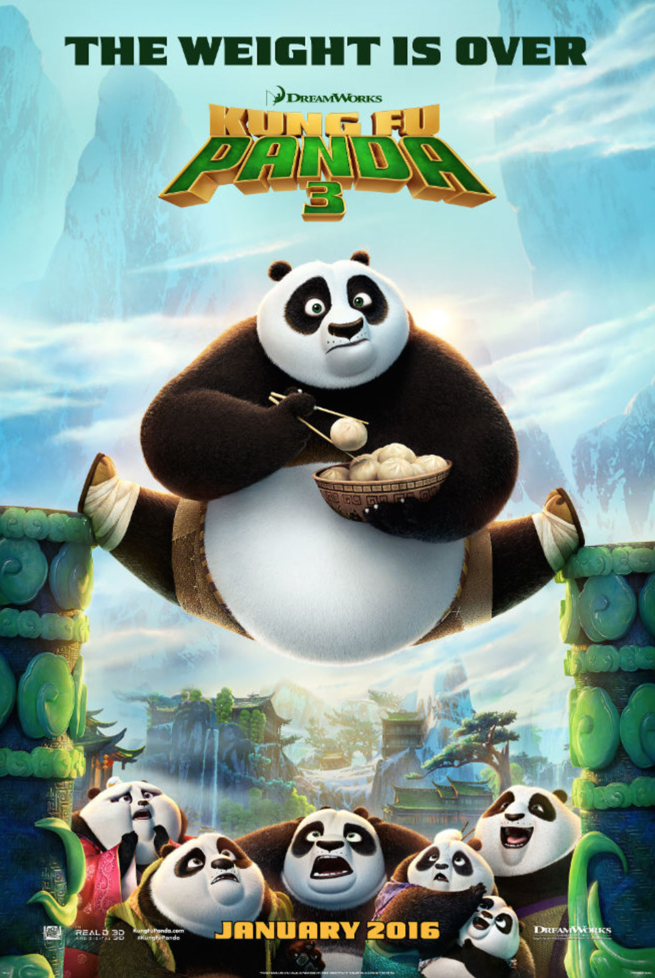Kung Fu Panda 3 2016 DUAL 1080p Remux Bluray x264 AC3 5.1 TR ENG