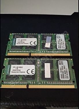 Kingston Apple 2x8 GB DDR3 1333Mhz SODIMM KTA-MB1333/16GB Bellek