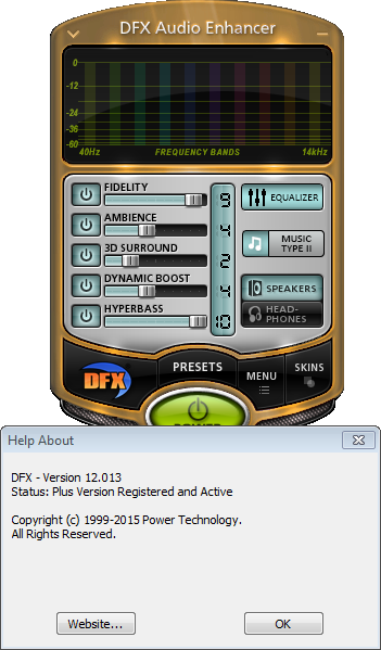DFX Audio Enhancer 12.013 | Katılımsız