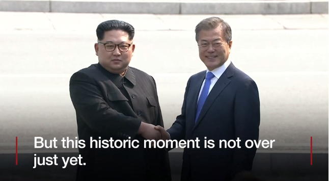 Güney Kore ile Kuzey Kore'nin Kim Jong-un 'yeni tarihi' sözü verdi Pl9mnv