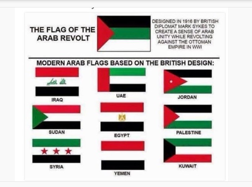 Arap İsyanı bayrağı