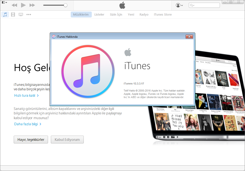 iTunes 12.3.3 Final | Katılımsız