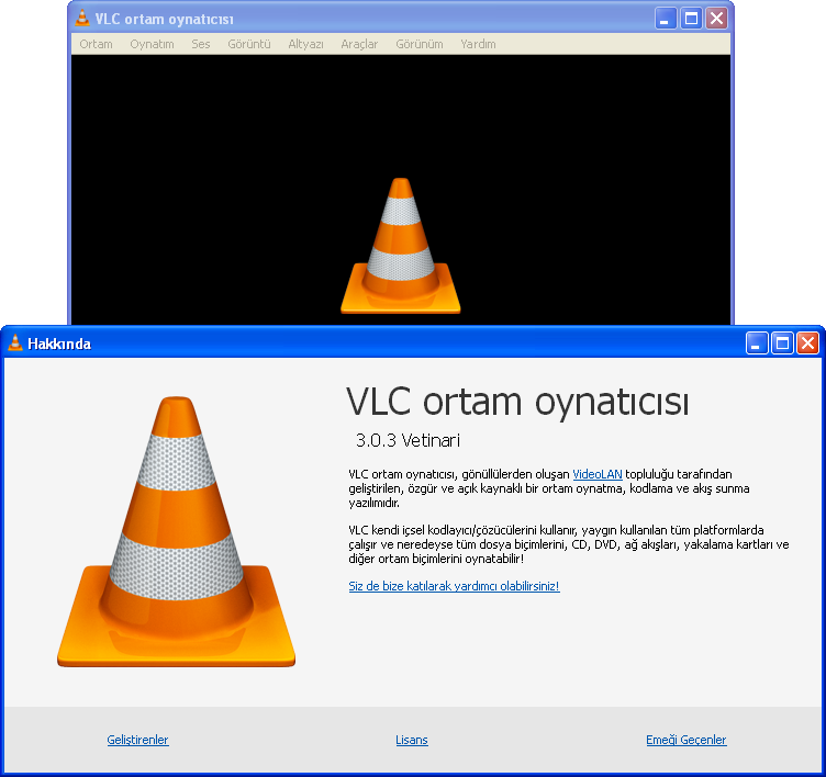 VLC (VideoLAN) Media Player 3.0.7.1 | Katılımsız