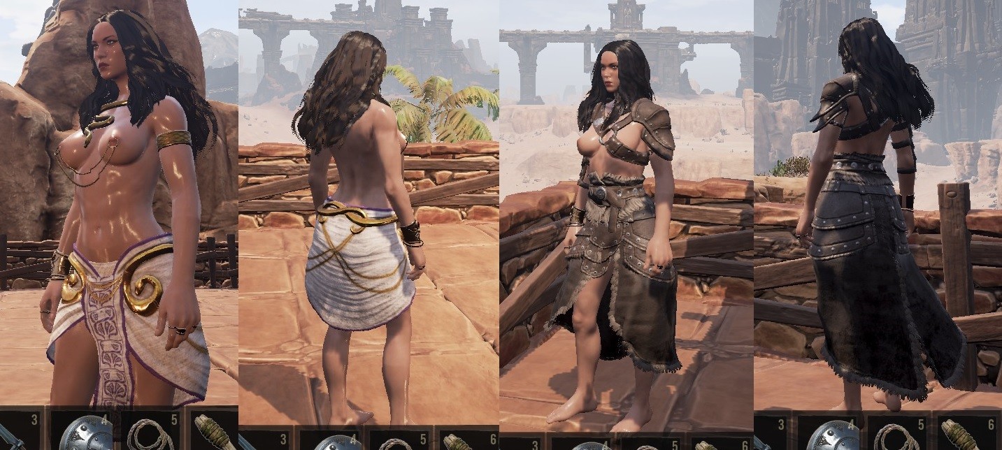 CE WIP Conan Exiles Skimpy Armors v 2 7 updated 17 08 2017. www.loverslab.c...