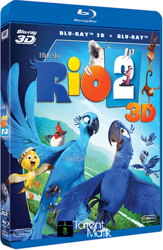 Rio 2 (2014) - 1080p 3D - DuaL - Türkçe Dublaj Torrent İndir