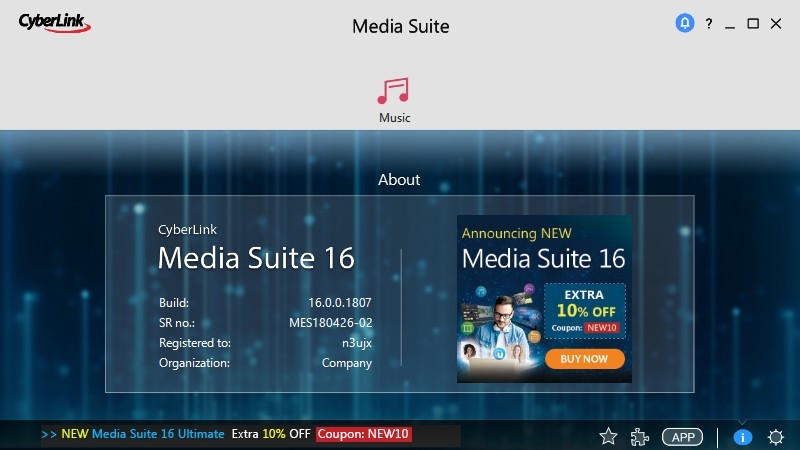 Cyberlink Media Suite 16 Serial