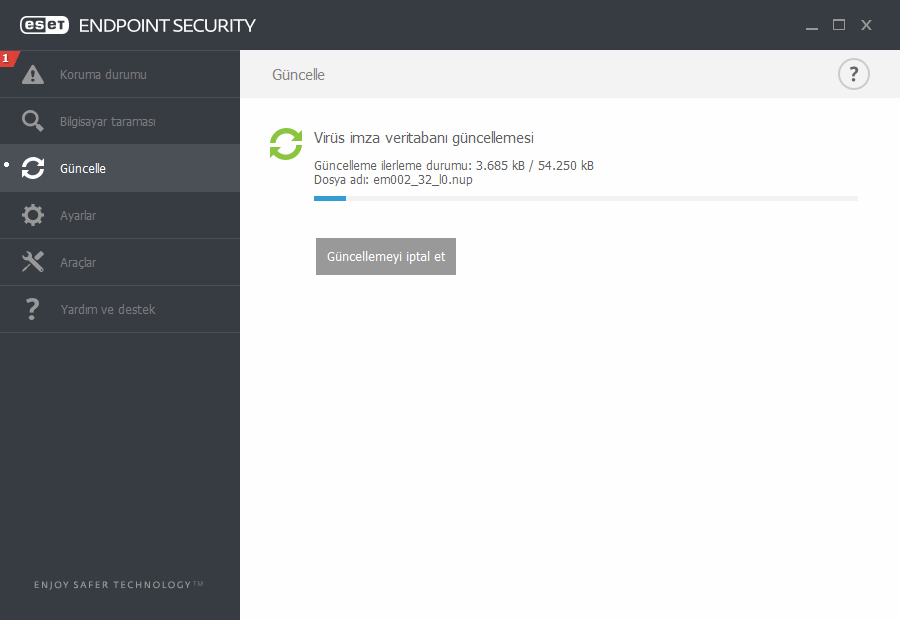 instal ESET Endpoint Security 10.1.2046.0
