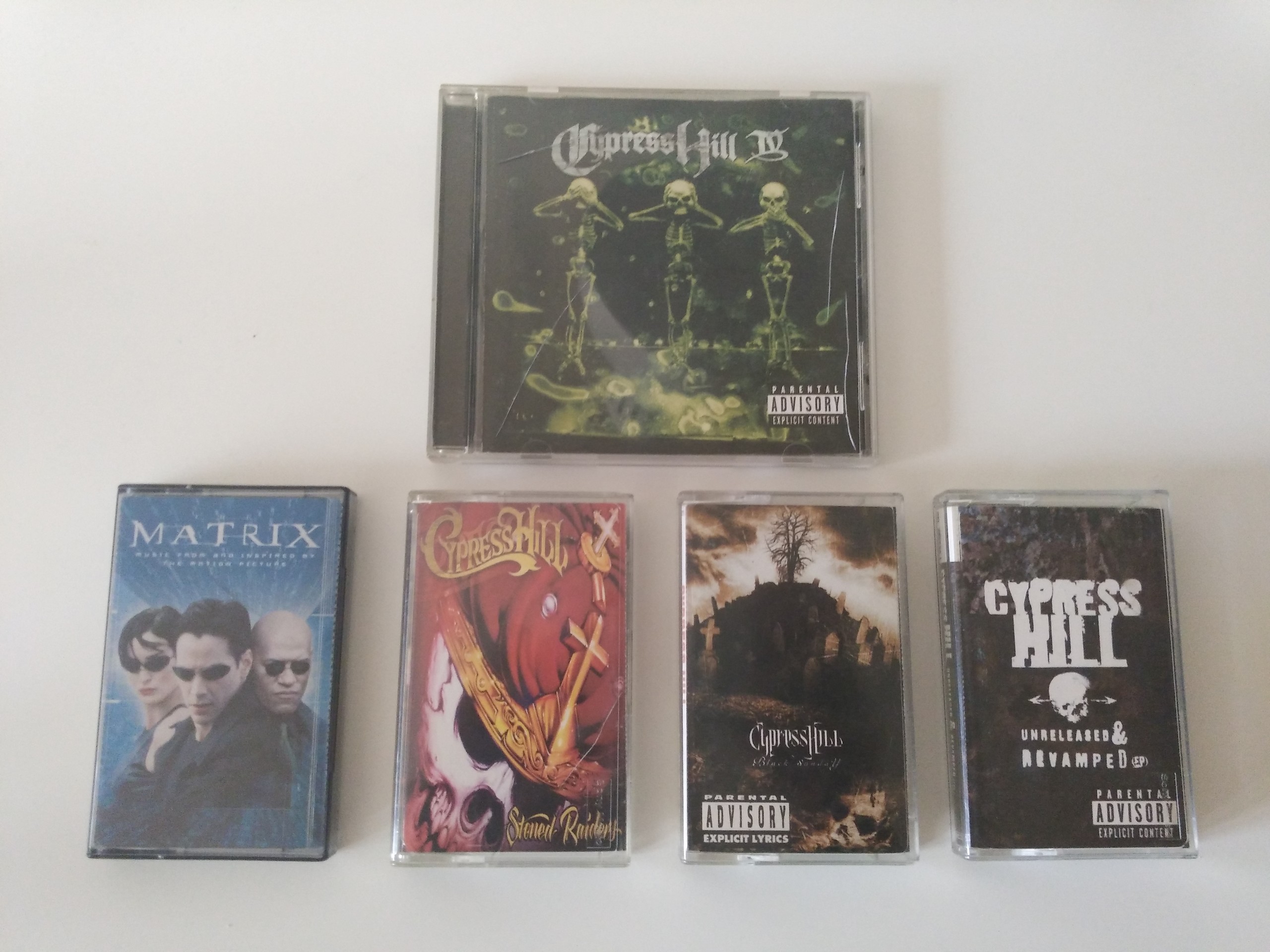 Satılık Cypress Hill Albümleri ve Matrix Soundtrack