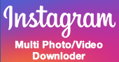 instagram photo video multi downloader php script
