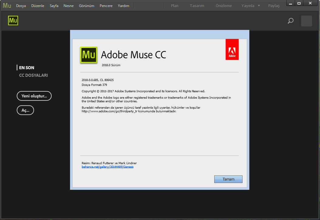 Adobe Muse CC 2018.0 Final (x64) | Katılımsız