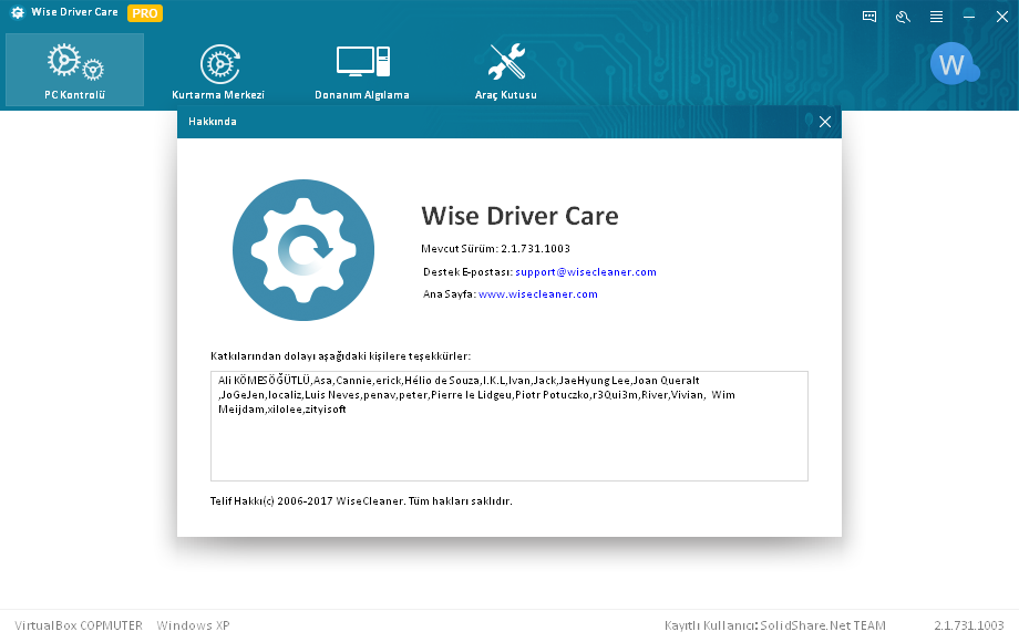 Wise Driver Care 2.1.731.1003 | Katılımsız