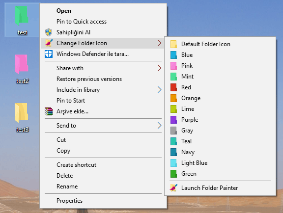 Folder Painter 1.1