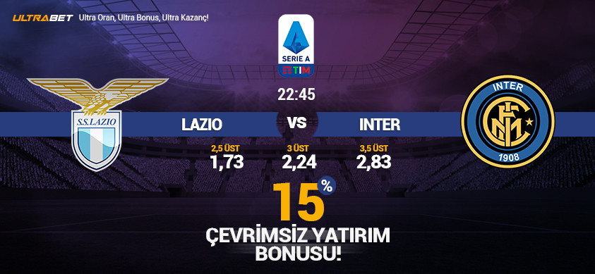 Lazio - Inter Canlı Maç İzle