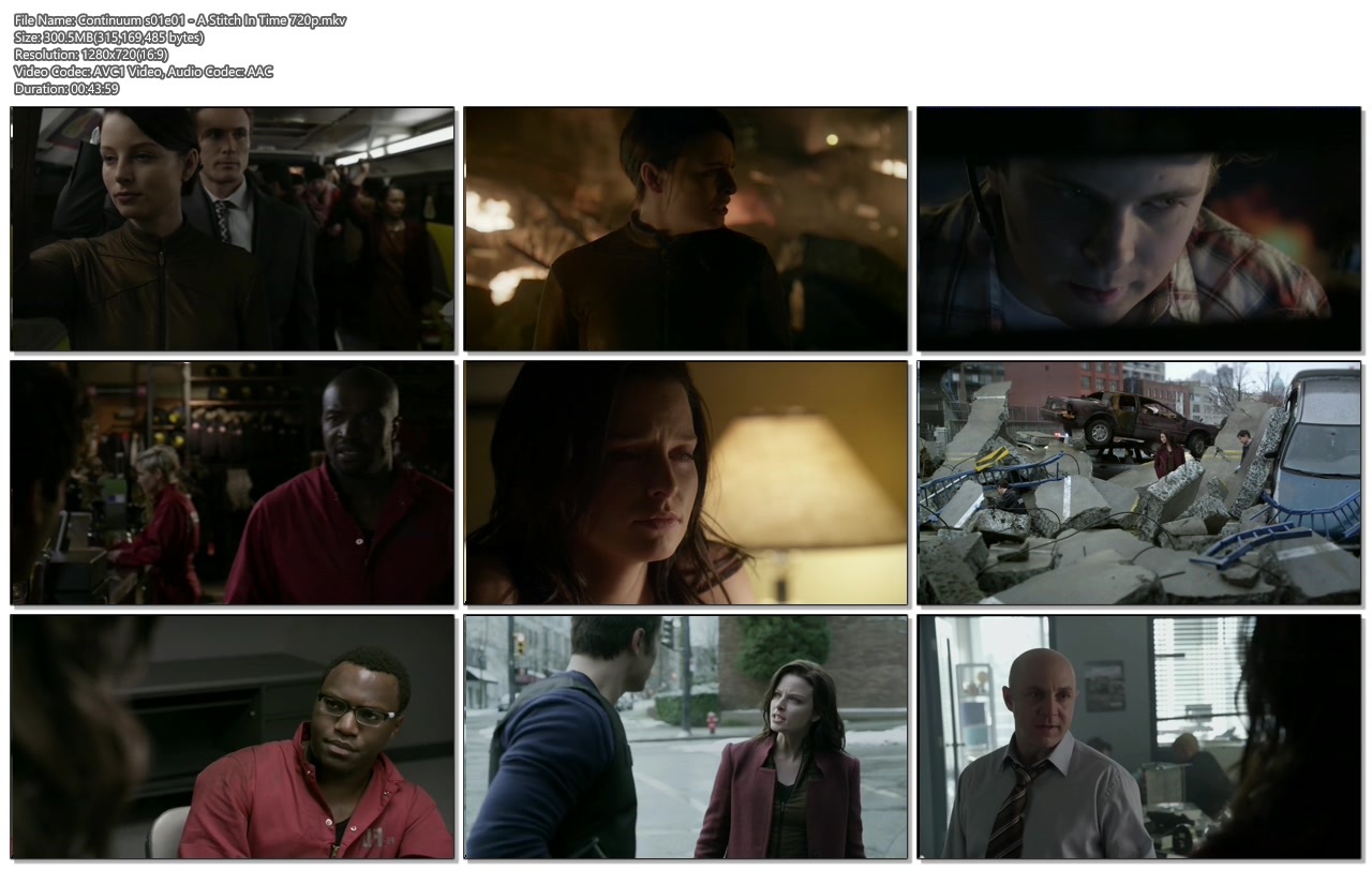 Continuum - Sezon 1-2-3 | 720p Mkv | Dizi