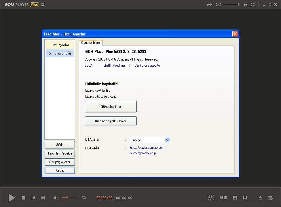 GOM Player Plus 2.3.92.5362 download