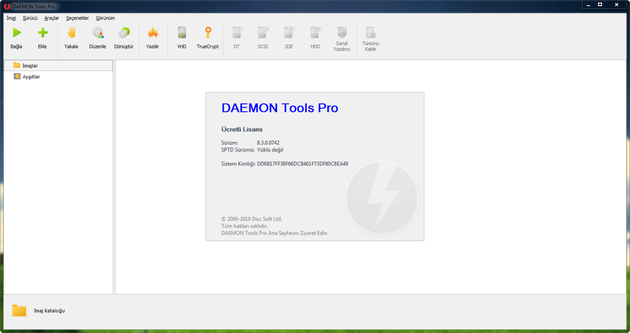 DAEMON Tools Pro Advanced 8.3.0.0742 | Katılımsız