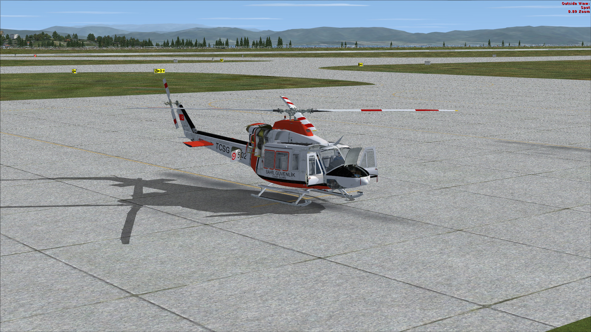 Cerasim Bell-412 Sahil Güvenlik Komutanlığı Boyaması Z3zdkk