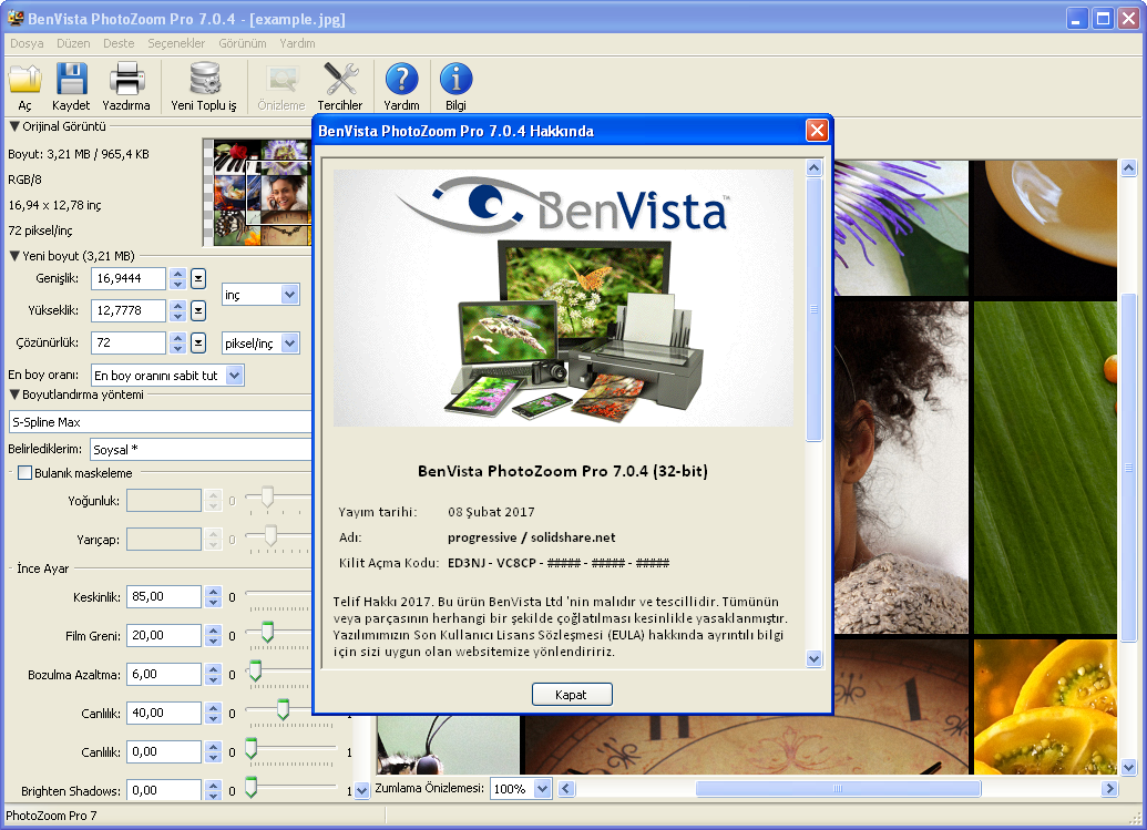 Benvista PhotoZoom Pro 8.2.0 download the new version for apple