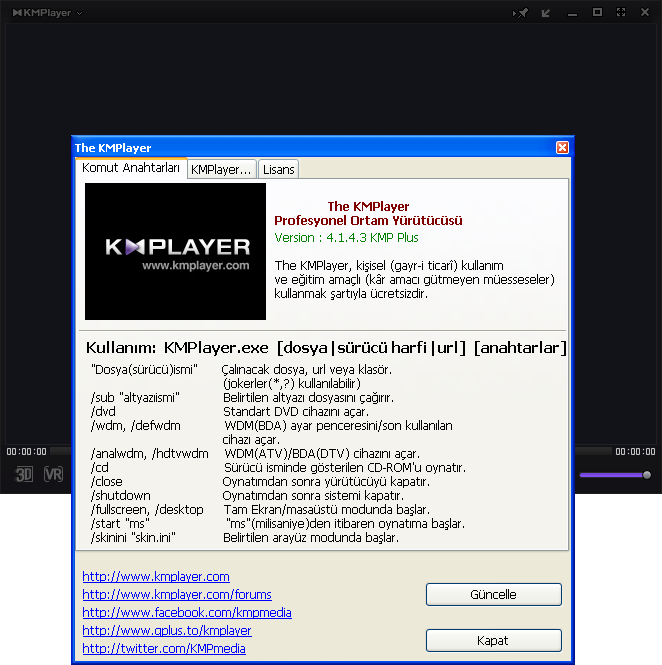 The KMPlayer 4.1.4.3 Final | Katılımsız