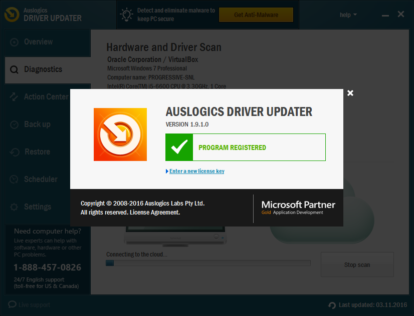 Auslogics Driver Updater 1.9.1 | Katılımsız