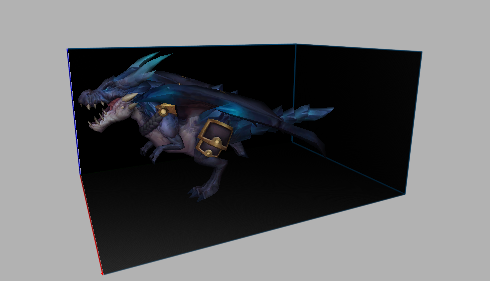 Metin2 3d Model - Kucuk Vahsi Timsah Binegi preview
