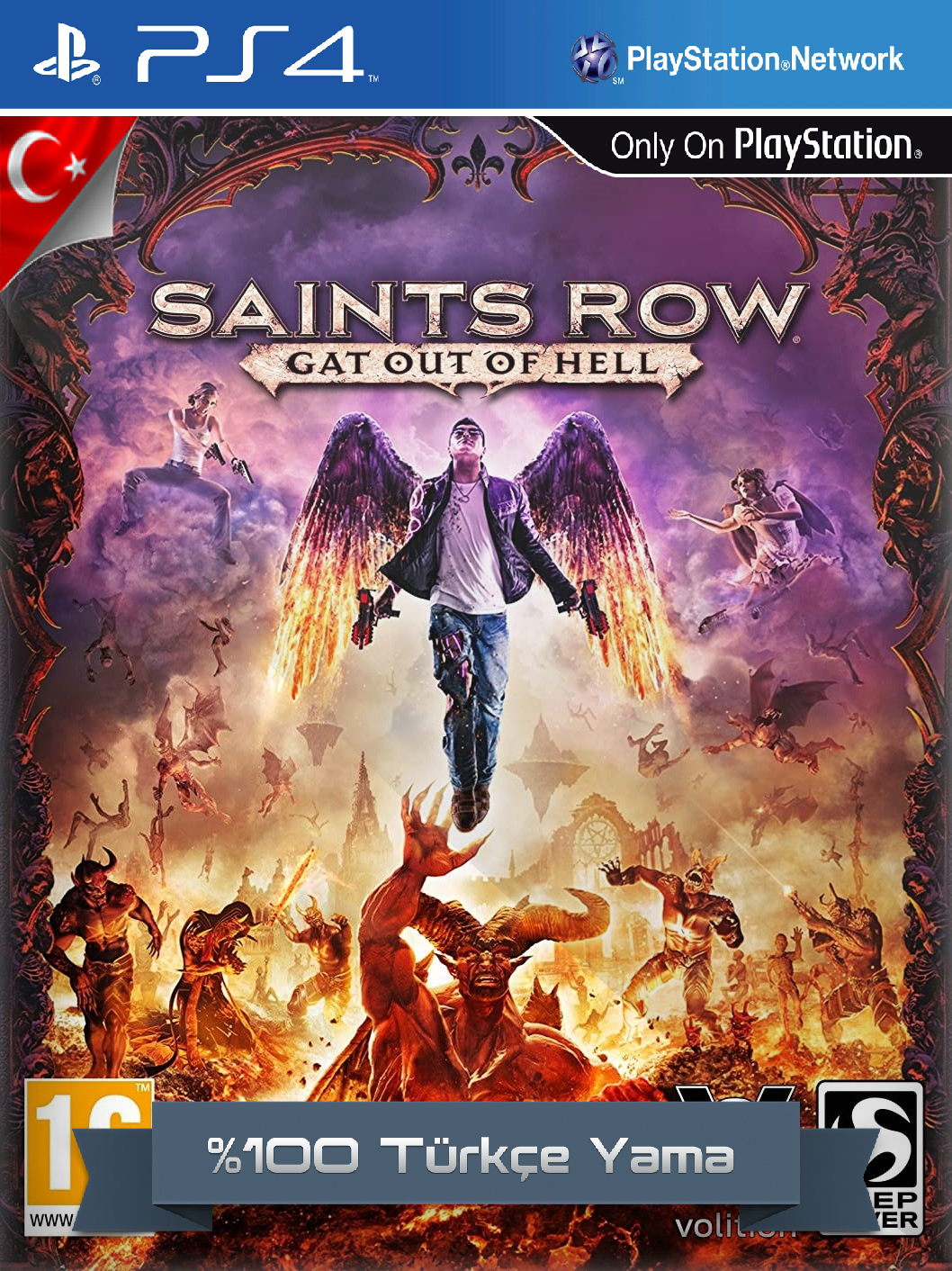 Saints Row: Gat Out of Hell. 
