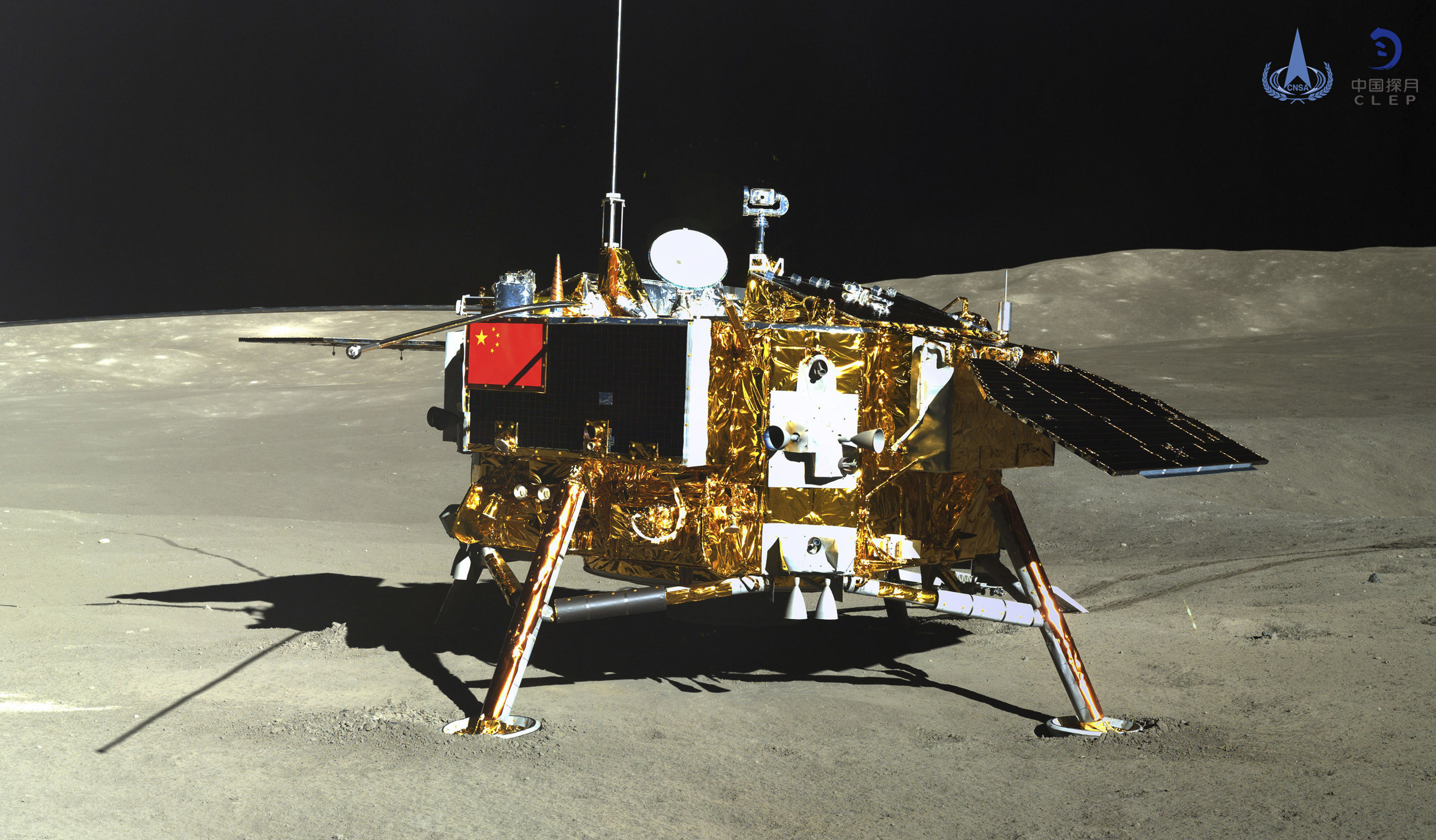 Космические аппараты на луне. Посадочный модуль Чанъэ-4. Китайский Луноход Чанъэ 5. Китайский зонд "Чанъэ-4". Луноход Юйту-2.