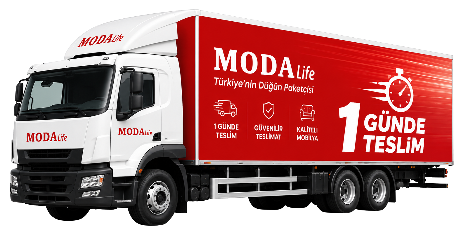 Modalife 1 Günde Teslim Tırı