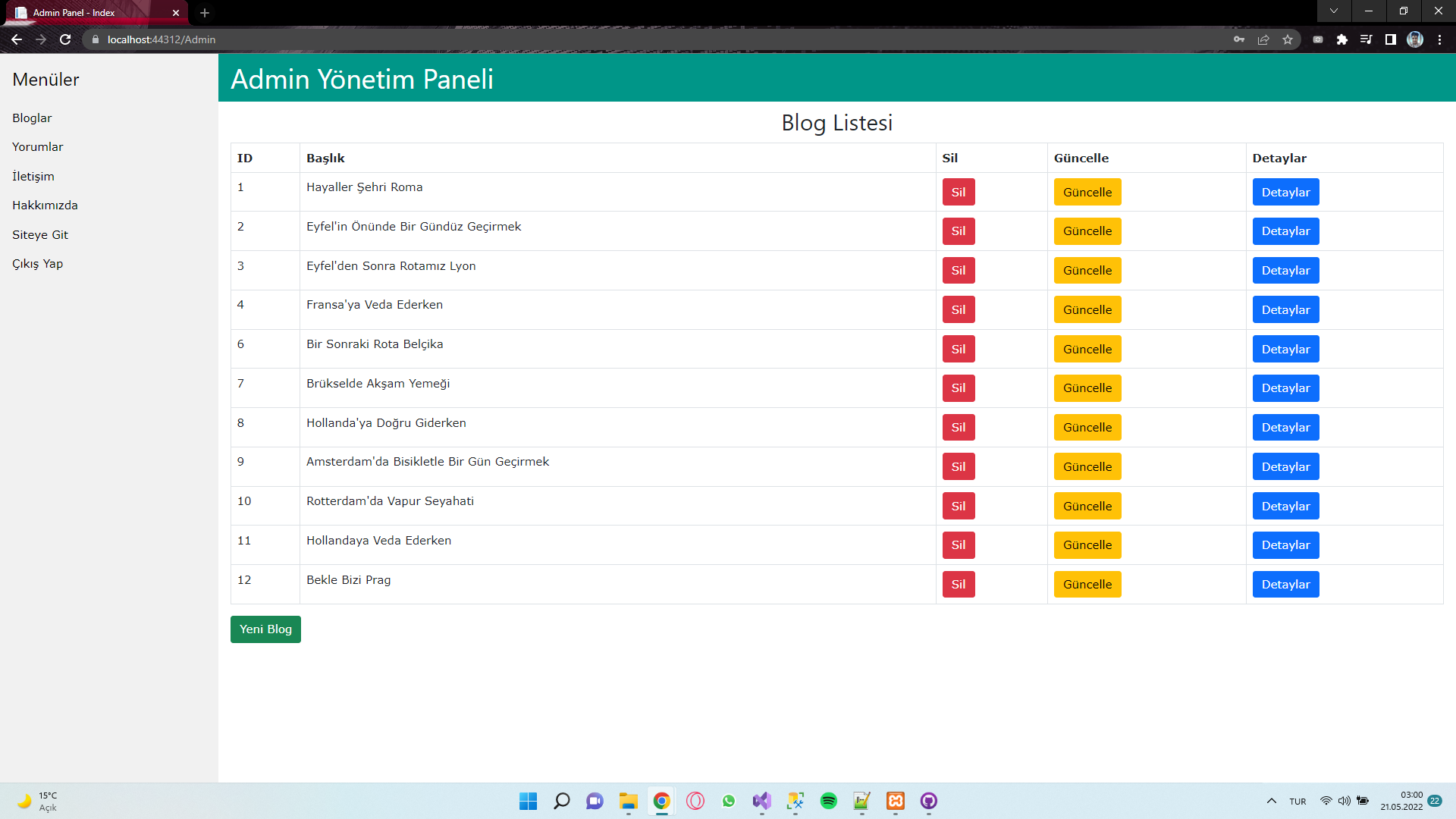 Blogs Controls