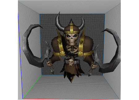 Metin2 3d Model - Skull Canavari Pet preview