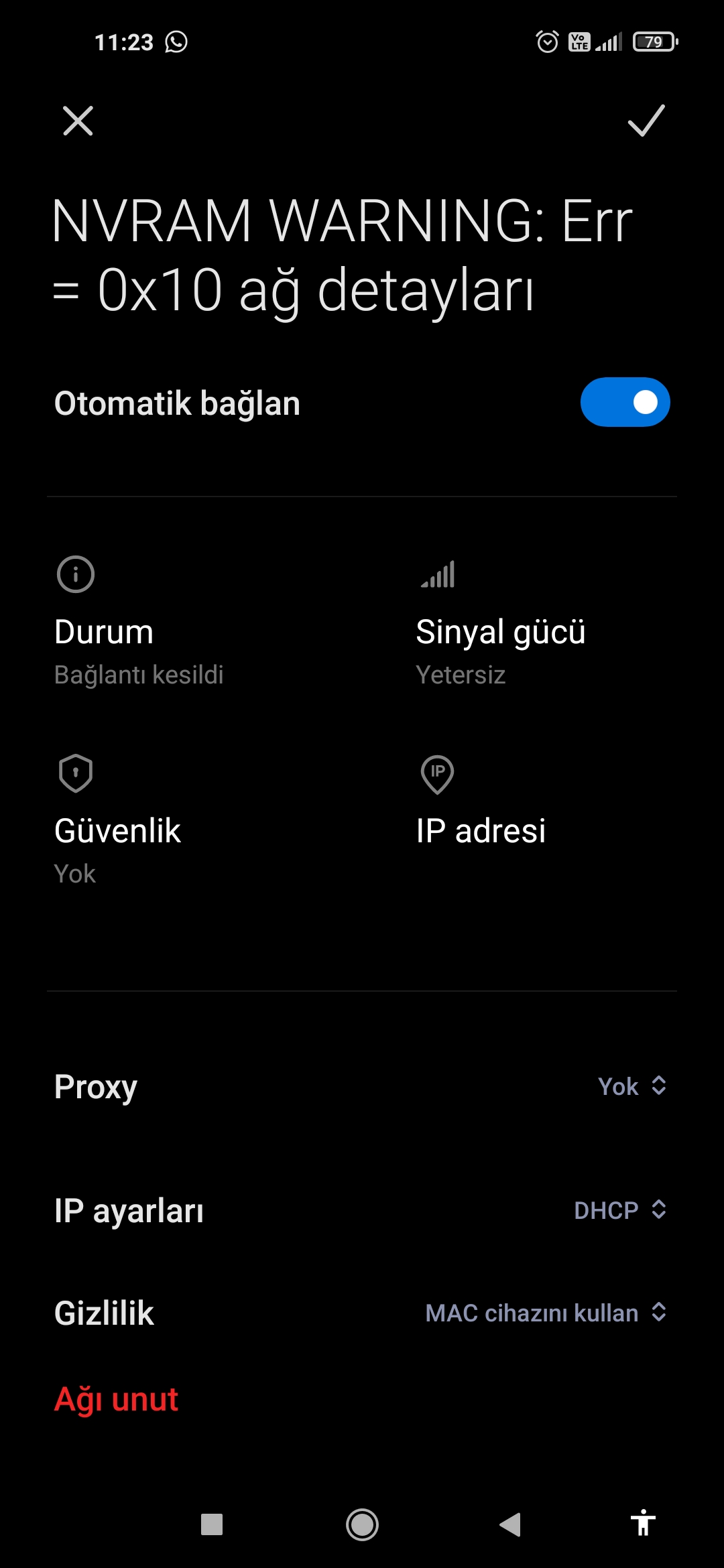 Ошибка nvram в сетях wi fi