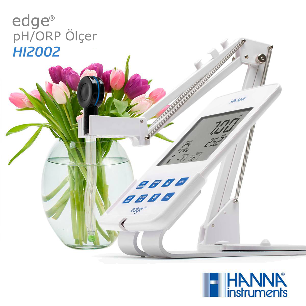Hanna HI2002-02 Edge® pH Metre -2.00... 16.00 pH