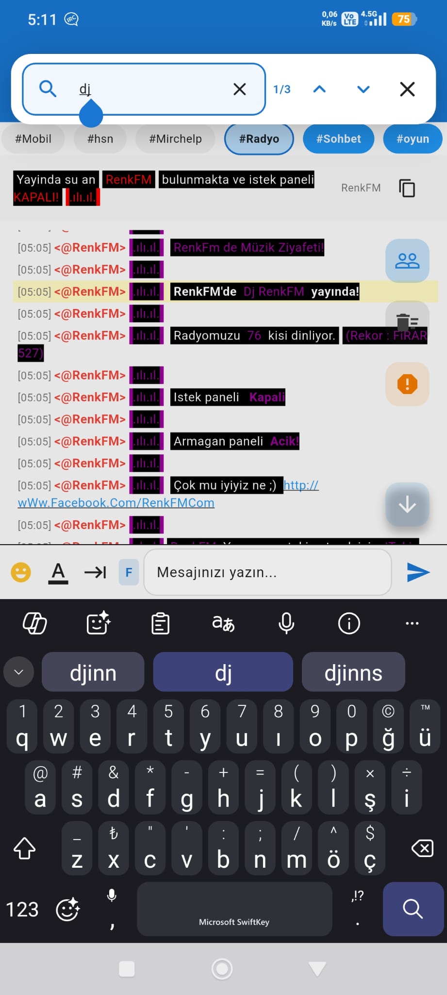 Mobil IRC Script PRO