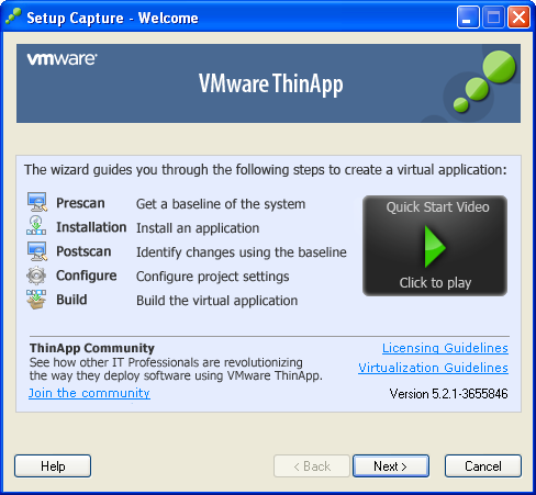 VMWare ThinApp Enterprise 5.2.7 Build 15851843 | Katılımsız