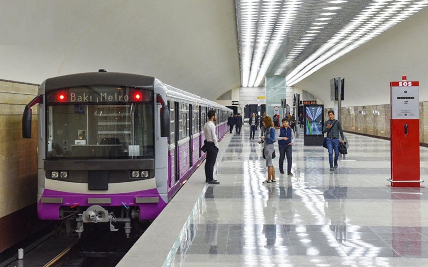 Bakı metrosunda 22 qatarın istismar müddəti artırılacaq