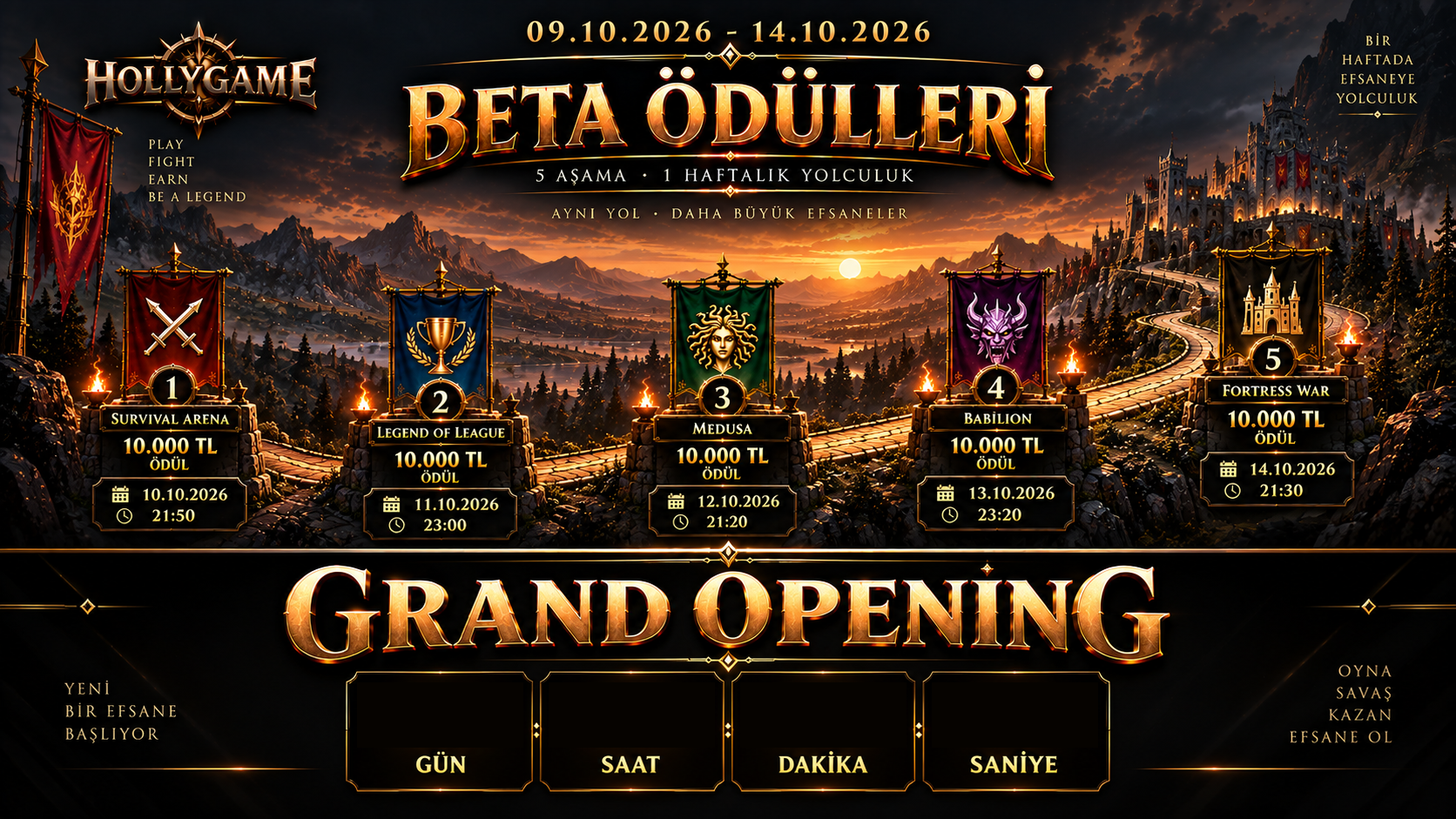 Grand Opening Geri Sayım