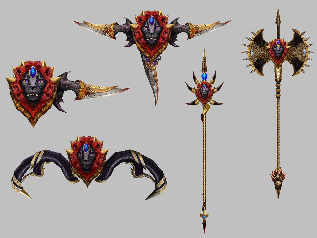 Black Lion Weapons [Oyuna Henüz Eklenmemiş]
