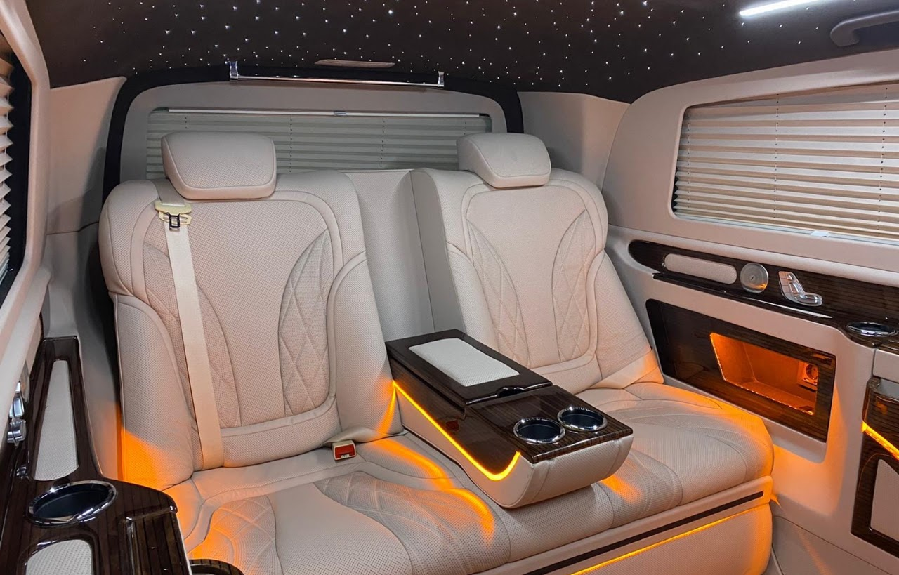 VIP araç için S-Class tipi koltuk uygulaması