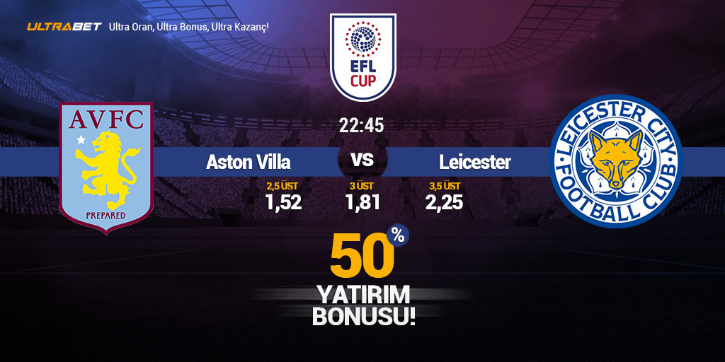 Aston Villa- Leicester City Canlı Maç İzle