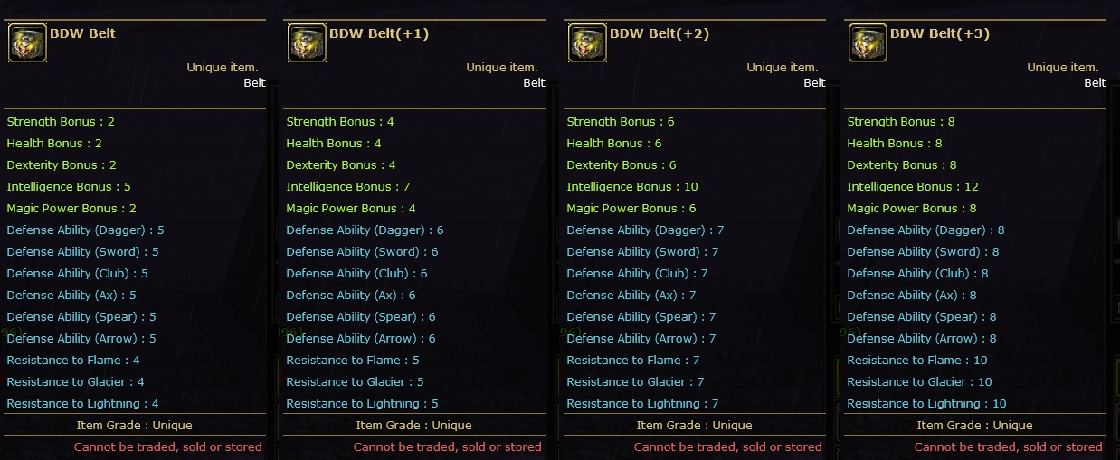 BDW Belt