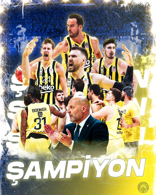 2021/2022 Şampiyonu Fenerbahçe Beko
