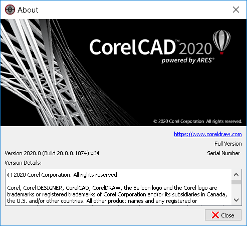 CorelCAD 2020 20.0.0.1074 | Katılımsız