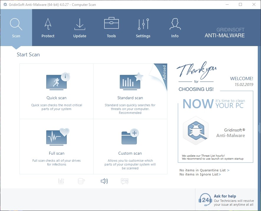 Gridinsoft: Anti-Malware 4.1.6.298 | Full