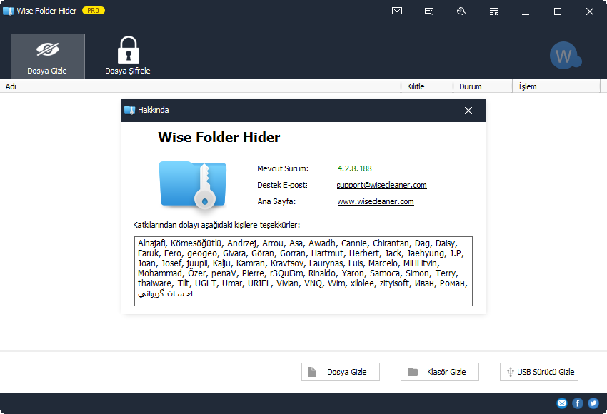 Wise Folder Hider Pro 4.2.8.188 | Katılımsız