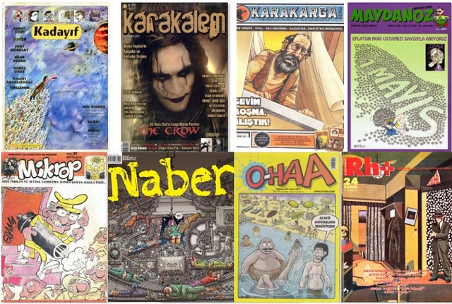 Kültür ve Mizah Dergileri Paketi Bilinmeyen En İyi Mizah ve Çizgi Roman Dergileri