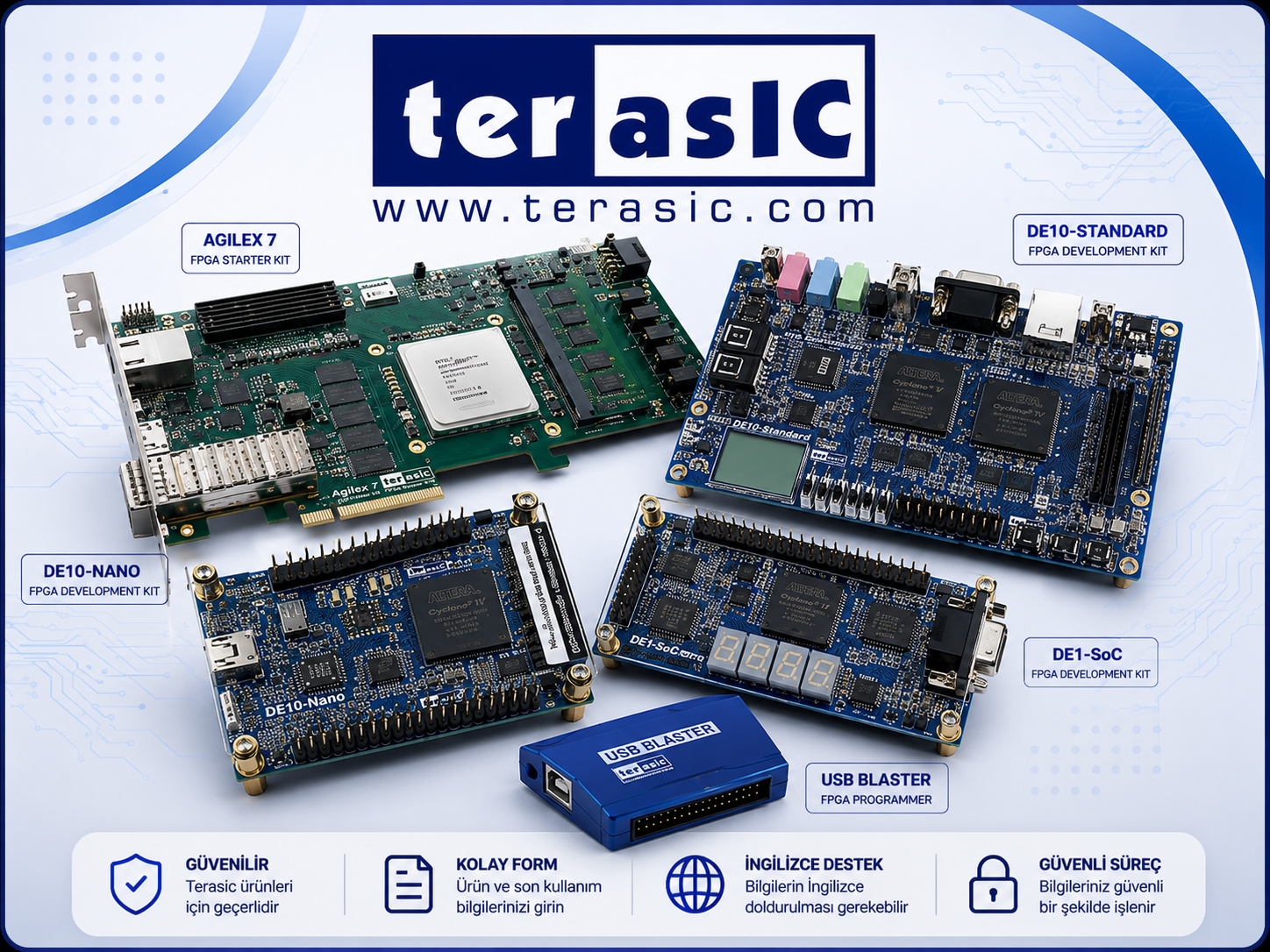 Terasic ürünleri